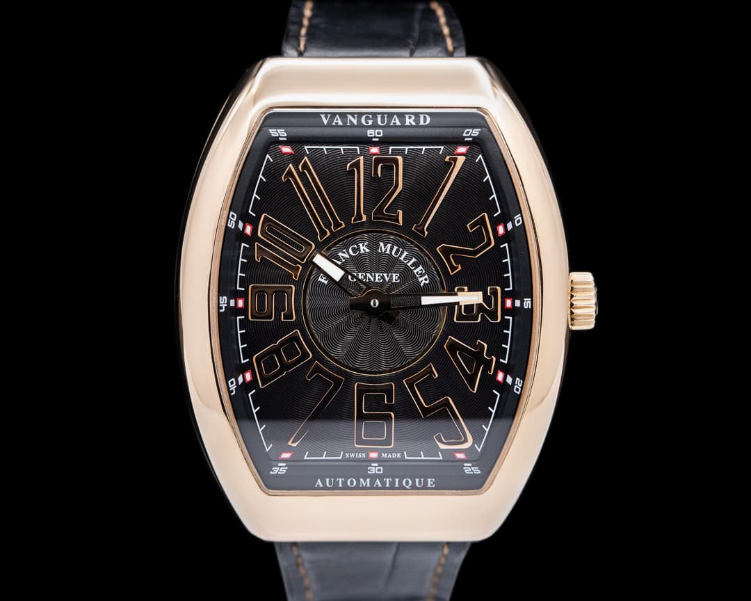 Franck Muller Vanguard Slim 18k Rose Gold