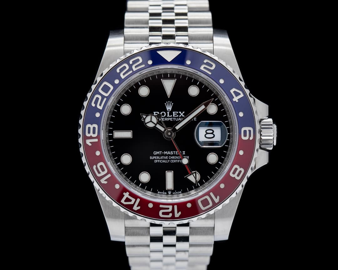 Rolex GMT Master II Ceramic 126710 "Pepsi" SS / Jubilee