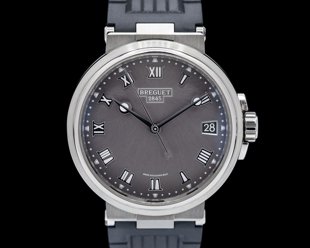 Breguet Marine Automatic 5517 Titanium / Rubber Strap