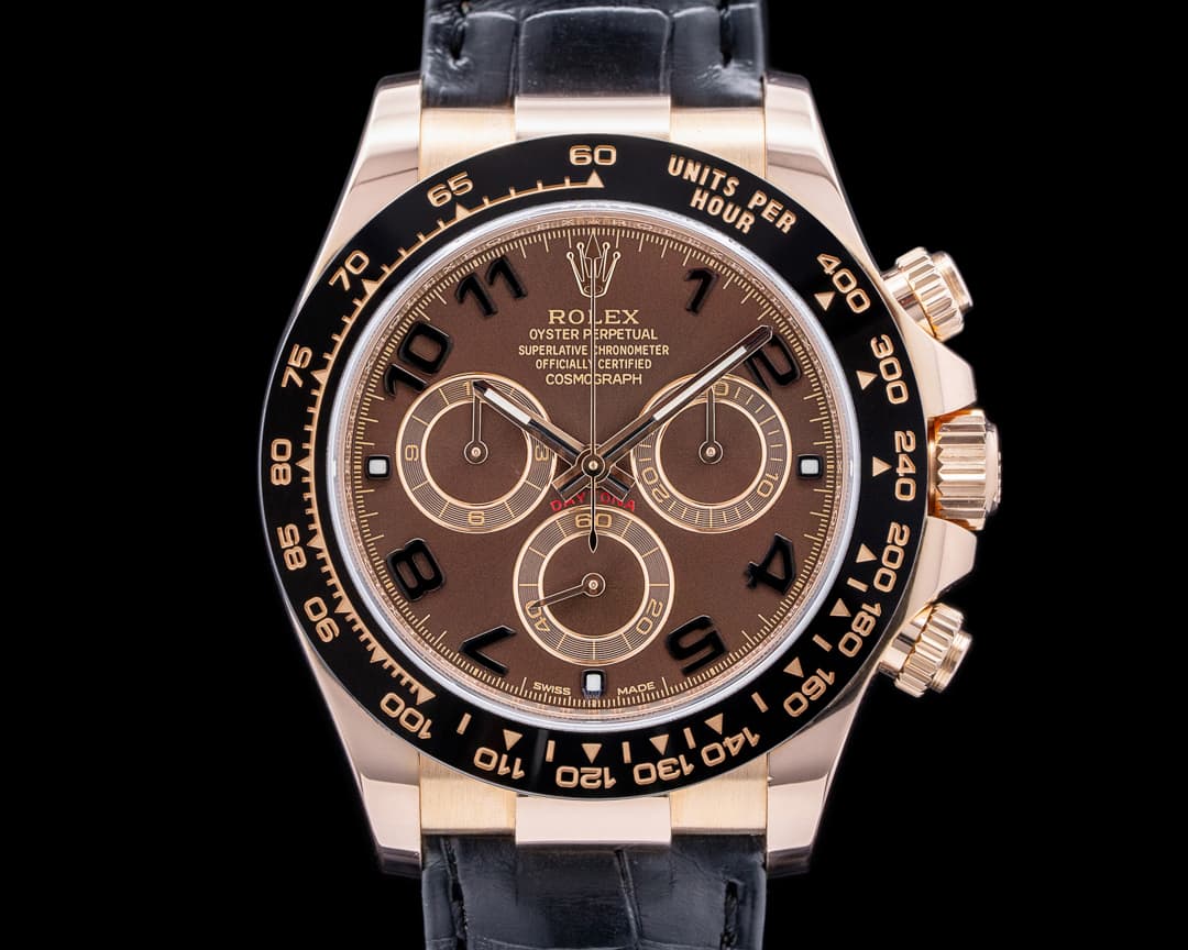 Rolex Cosmograph Daytona 116515LN 18K Rose Gold / Chocolate Dial