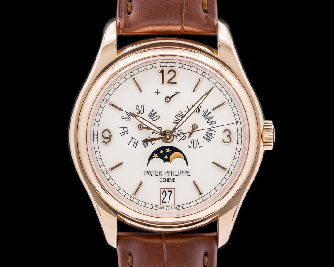 Patek Philippe Annual Calendar 5146R 18K Rose Gold Porcelain Dial 39MM
