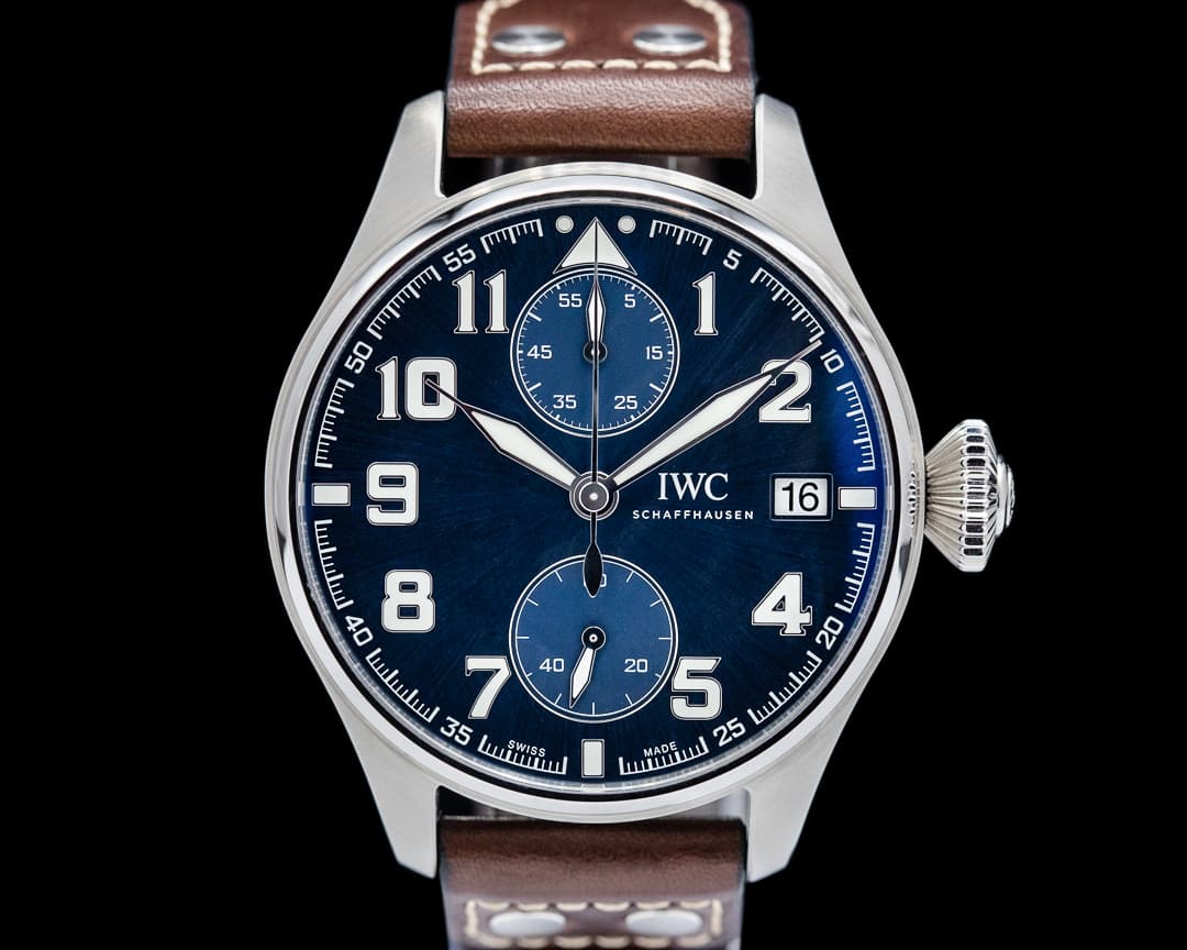IWC Big Pilot "LE PETIT PRINCE" Monopusher Blue Dial Limited
