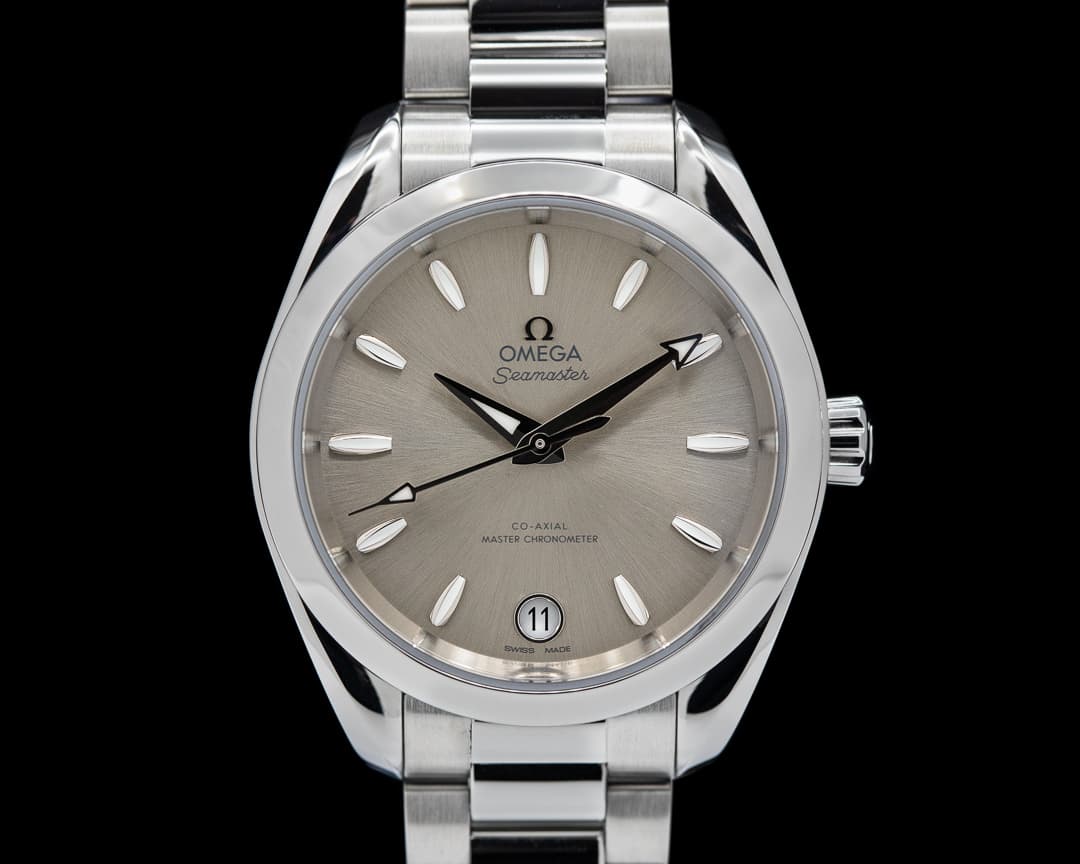 Omega Seamaster Aqua Terra Shades Sandstone Dial SS / SS 34MM UNWORN