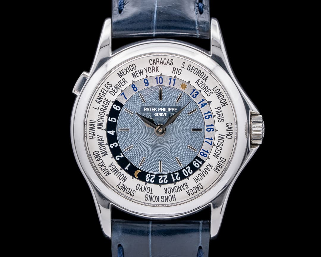 Patek Philippe World Time Platinum 5110P FULL SET