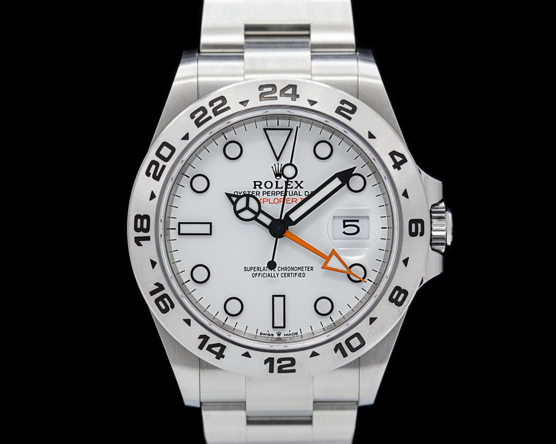 Rolex Explorer II 226570 White Dial SS