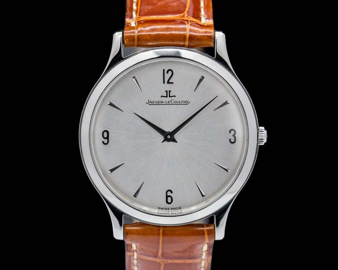 Jaeger LeCoultre Ultra Thin SS Silver Dial / Deployant