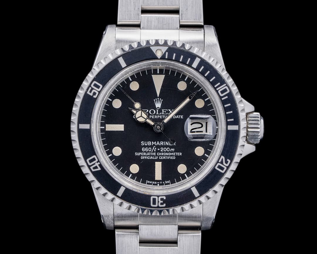 Rolex Submariner 1680 SS Matte Dial Circa 1978