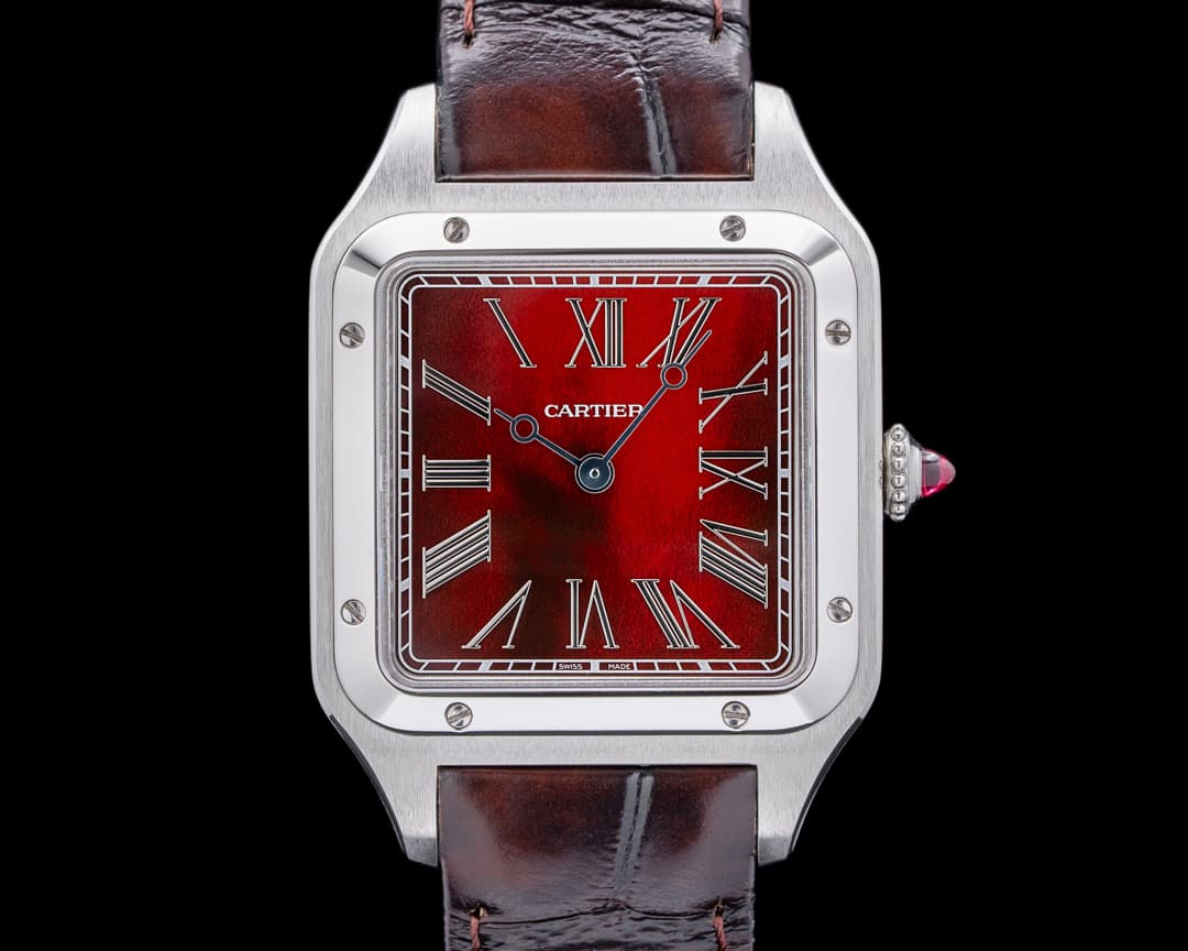 Cartier Cartier Santos Dumont Platinum "Rewind" WGSA0102 Limited Edition
