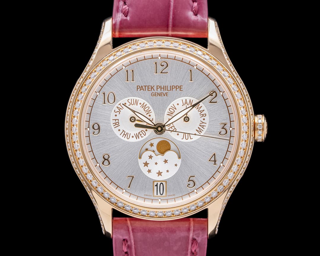 Patek Philippe Complications Annual Calendar 4947R with Diamond Bezel