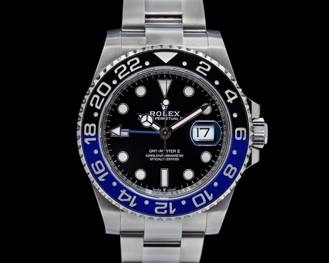Rolex GMT Master II 126710BLNR Ceramic "Batman" SS UNWORN