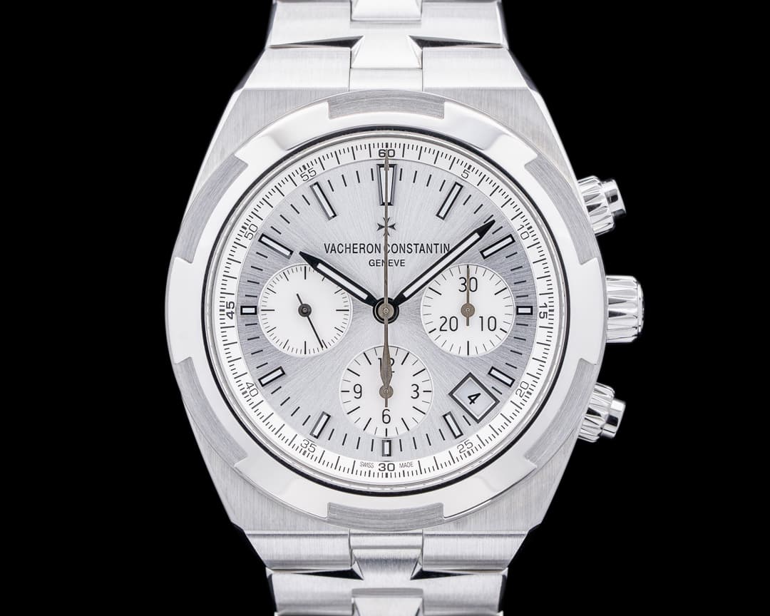 Vacheron Constantin Overseas Chronograph 5500V Silver Dial SS / Bracelet