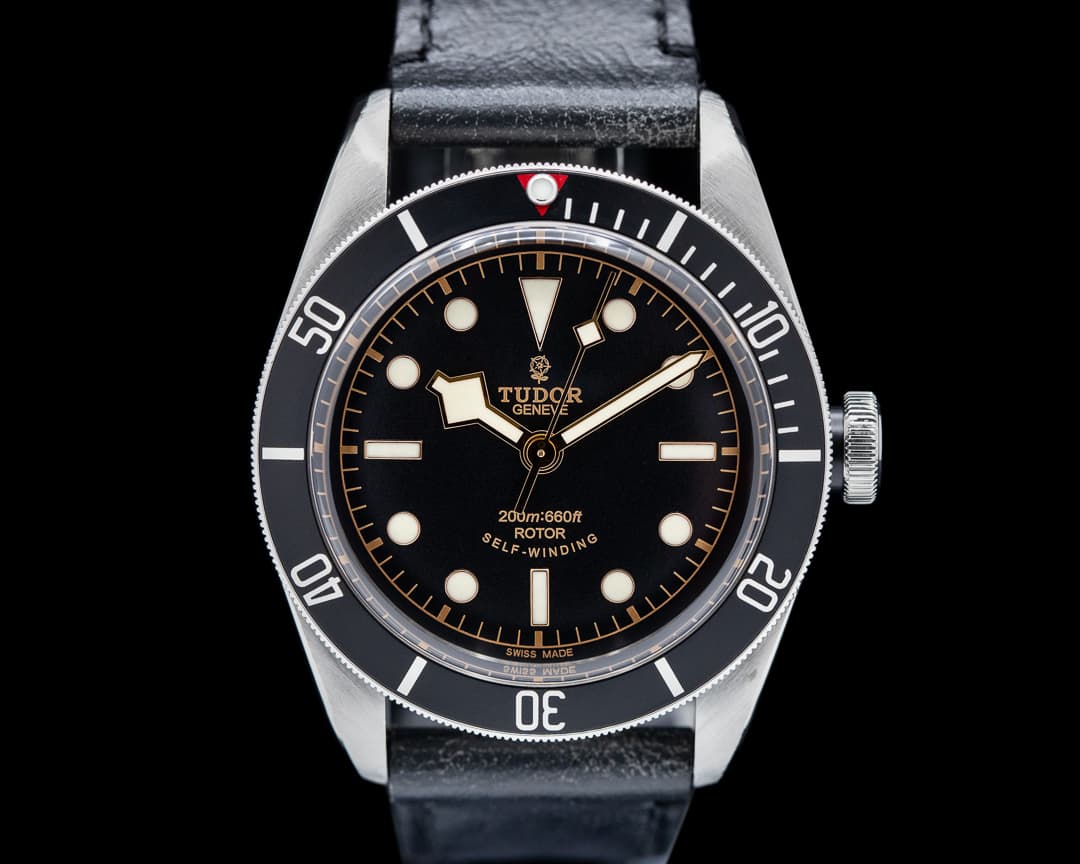 Tudor Tudor Heritage Black Bay BLACK SS / Leather