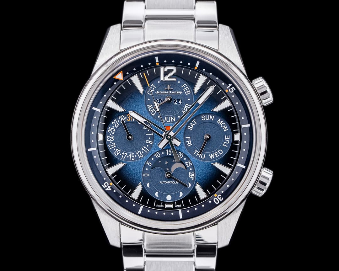 Jaeger LeCoultre Polaris Perpetual Calendar Blue Dial