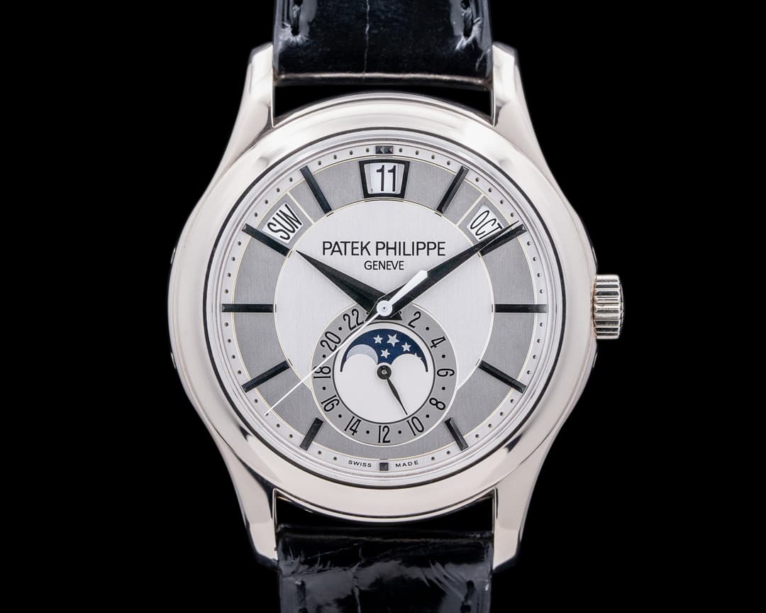 Patek Philippe Annual Calendar 5205G Silver Dial 18K