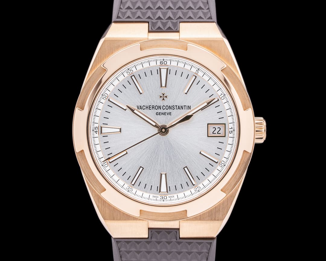 Vacheron Constantin Overseas 4500v Automatic 41mm Silver Dial Rose Gold