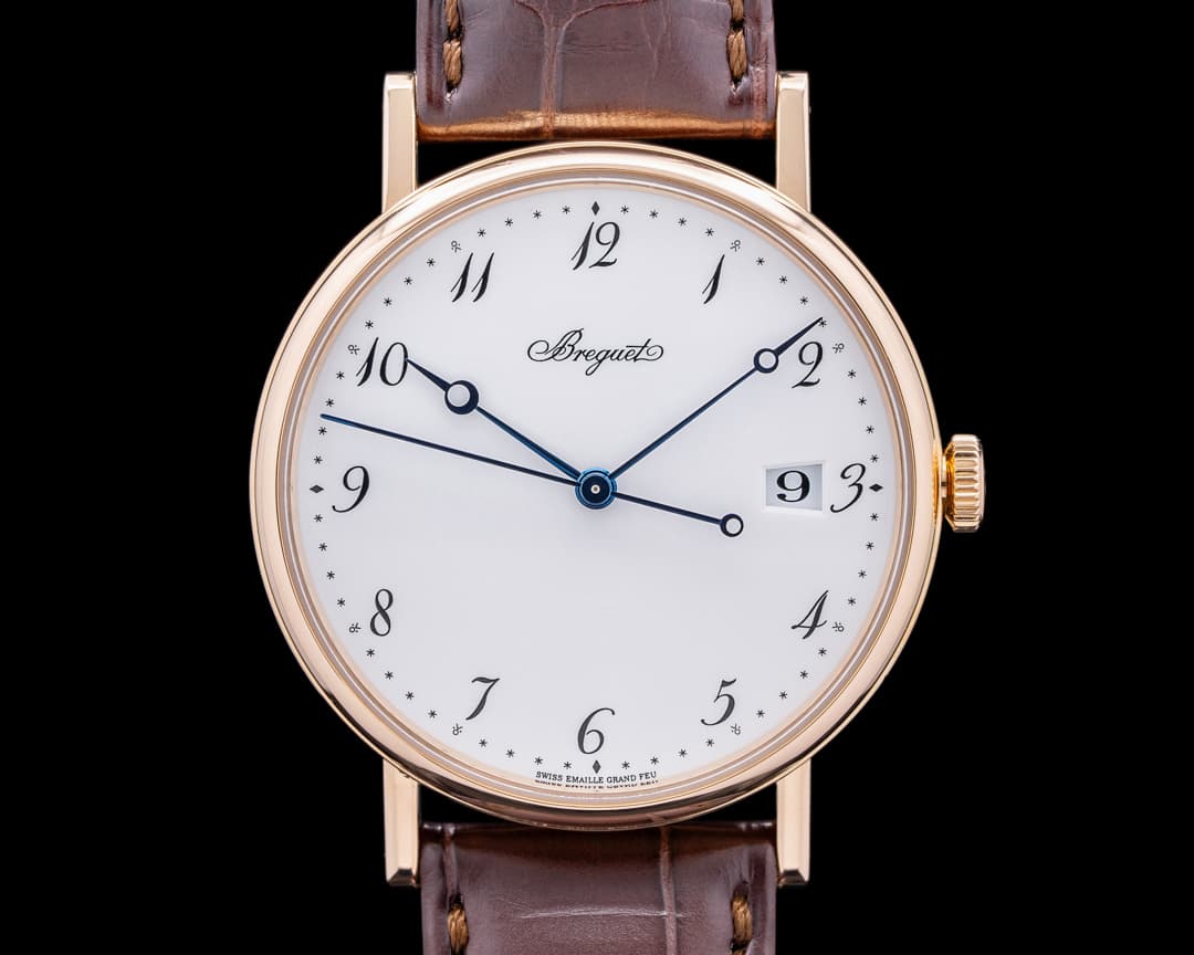 Breguet Classique 5177BR Automatic Enamel Dial 18K Rose Gold
