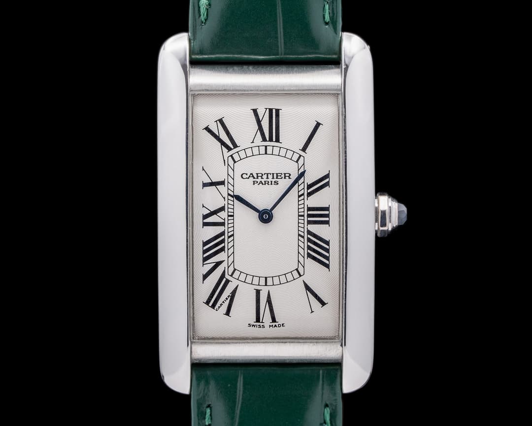 Cartier Collection Privee Tank Americaine Mecanique CPCP Platinum LIMITED