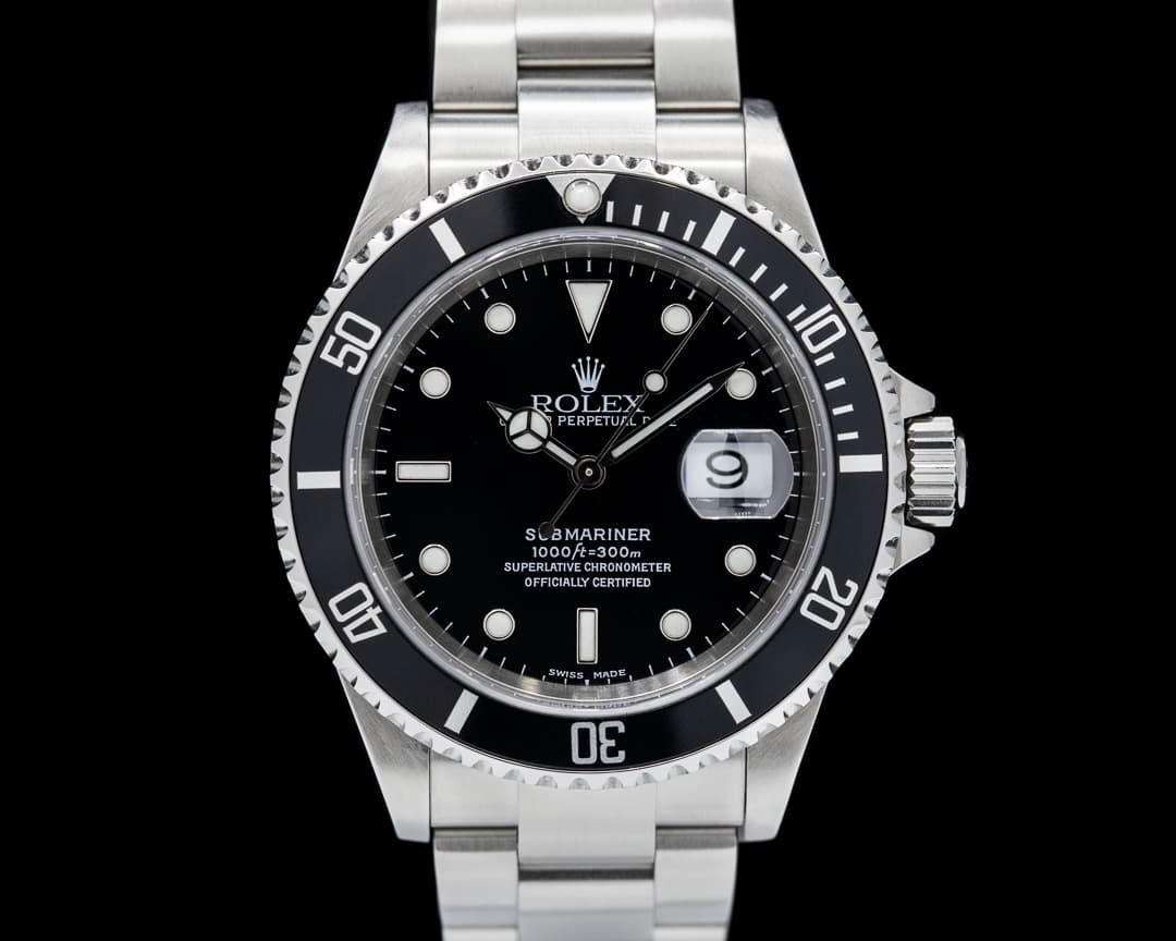 Rolex Submariner SS Black Dial