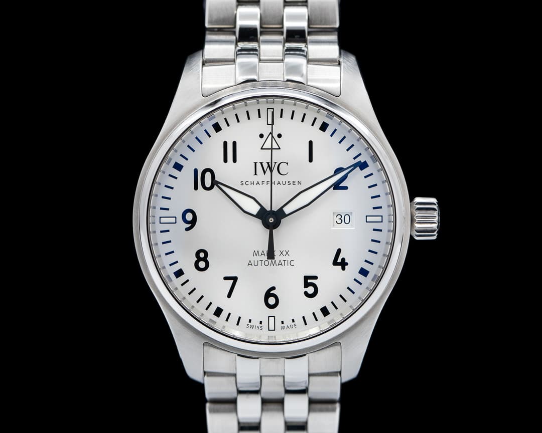 IWC Mark XX SS Bracelet White Dial