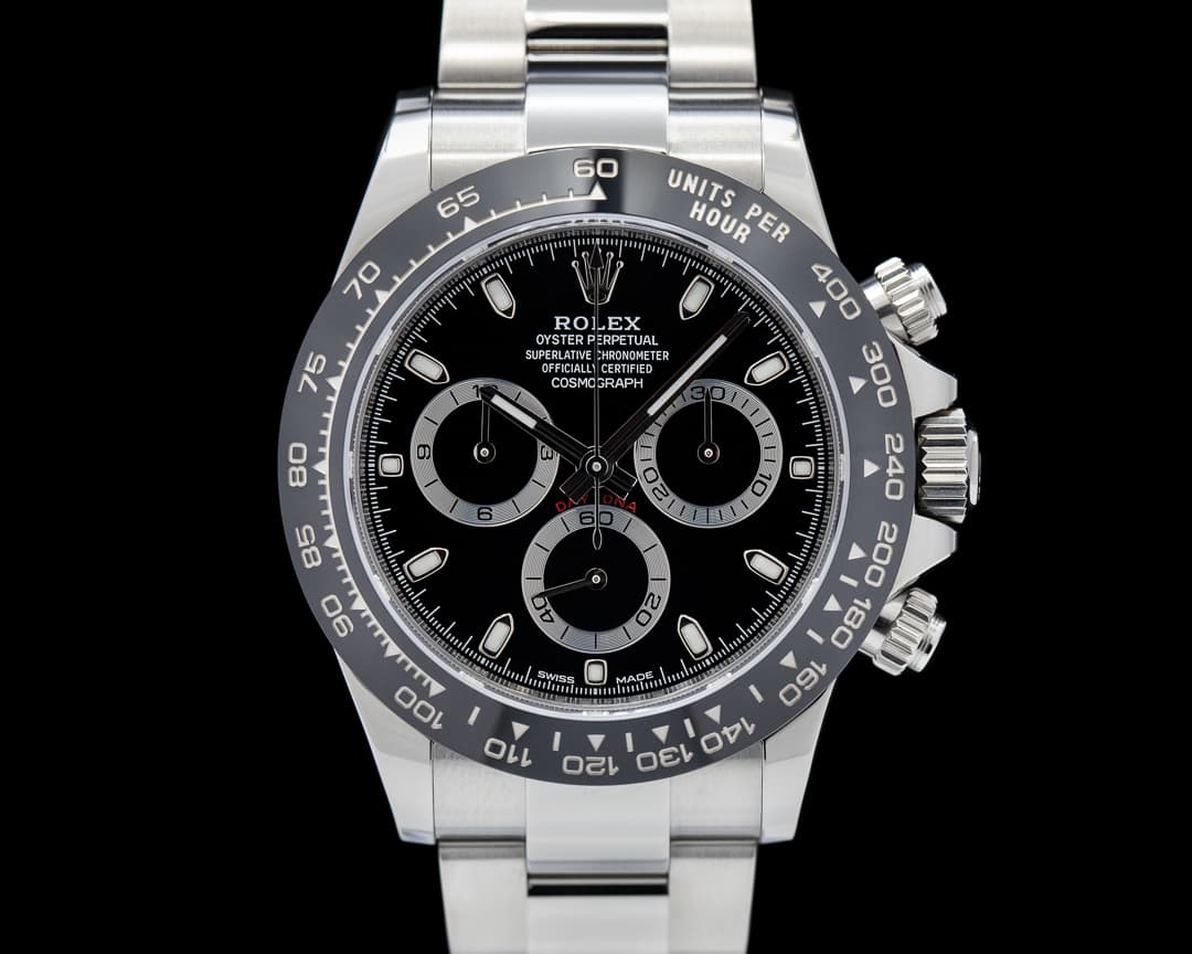 Rolex Daytona 116500 Ceramic Bezel SS / Black Dial