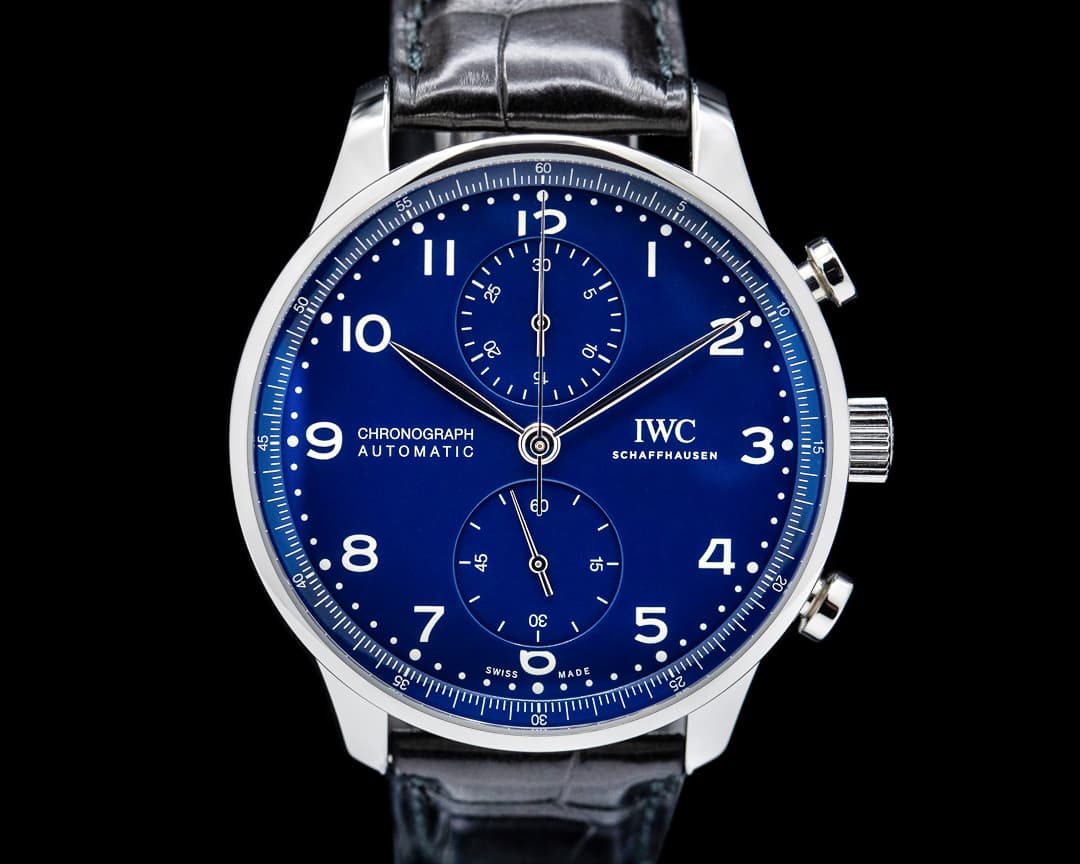 IWC Portugieser Chronograph Edition "150 Years" LIMITED Blue Dial