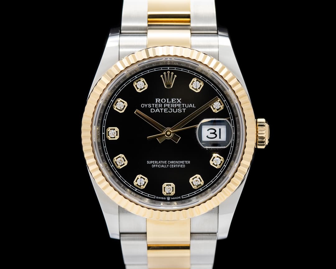 Rolex Datejust Black Diamond Dial 2018
