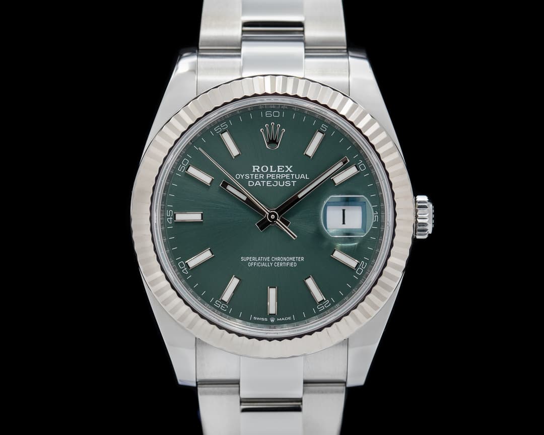 Rolex Datejust 41 Mint Stick Dial SS / SS
