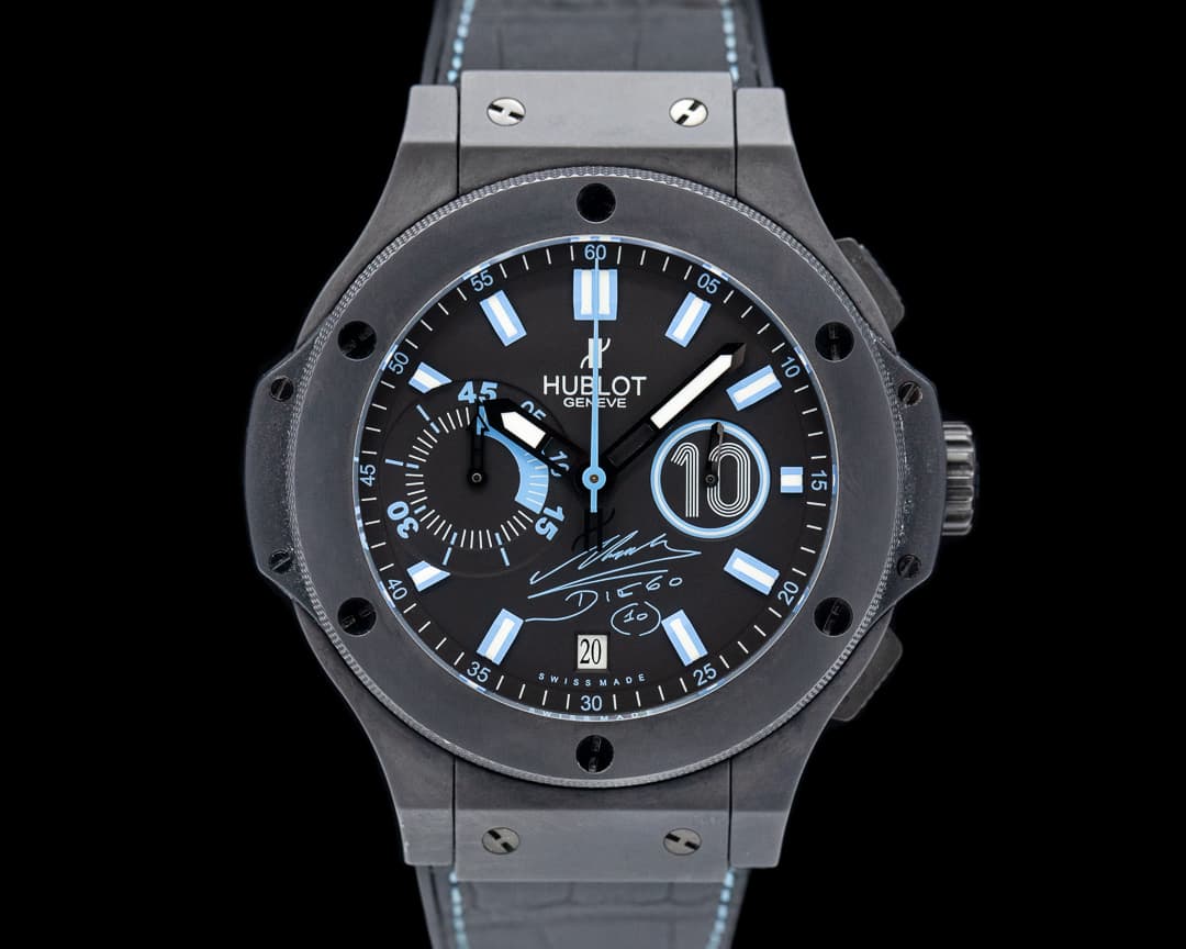 Hublot Big Bang "Diego Maradona" Black Ceramic LIMITED