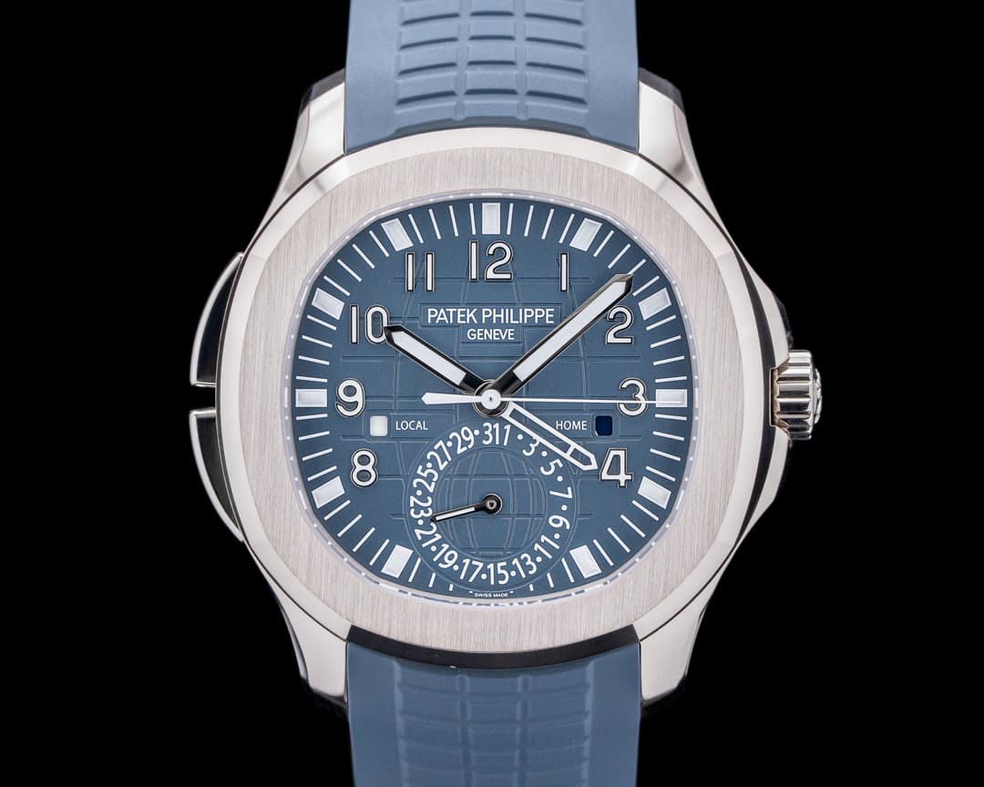 Patek Philippe Aquanaut 5164G Travel Time WG / Rubber 2024 NEW MODEL