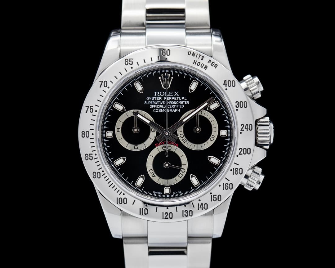 Rolex Daytona 116520 Black Dial SS