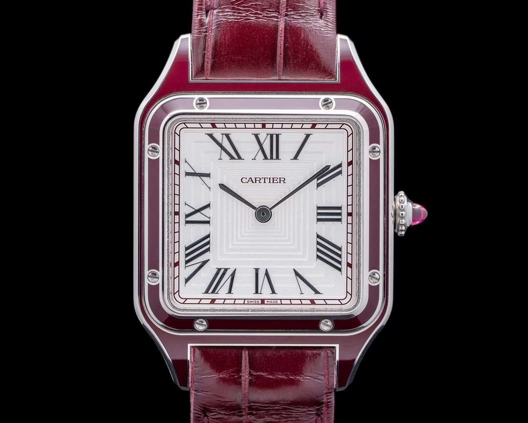 Cartier Santos Dumont Platinum WGSA0053 Limited Edition