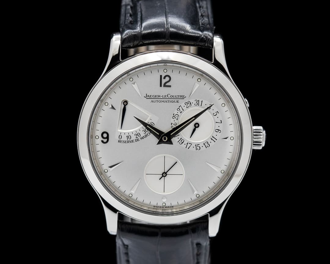 Jaeger LeCoultre Reserve de Marche Steel Silver Dial