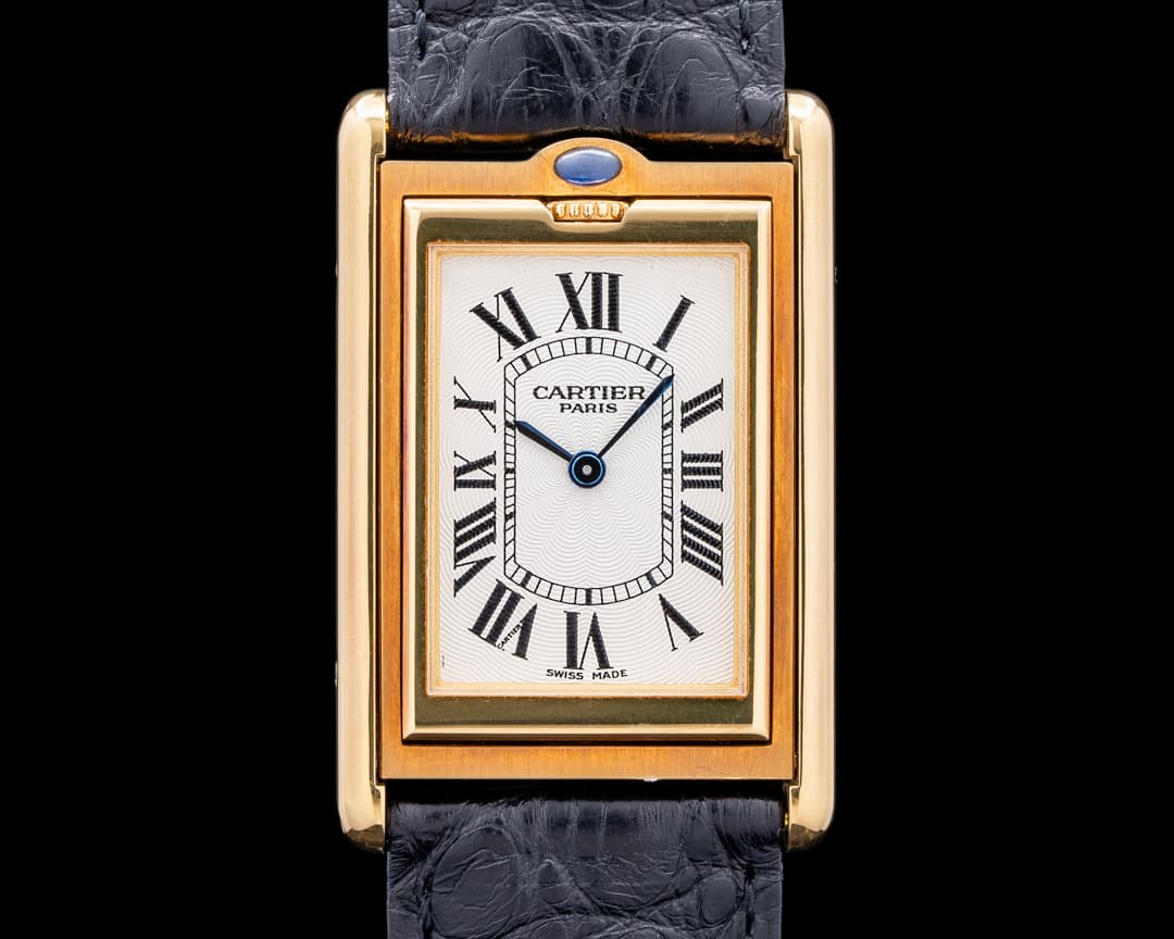 Cartier Privee CPCP Tank Basculante 18K Yellow Gold LIMITED SHARP