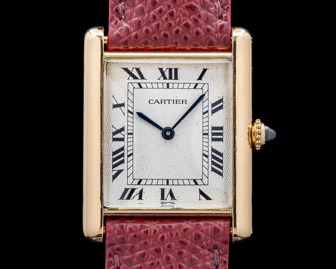 Cartier Tank Louis Cartier Manual Wind 18K Yellow Gold