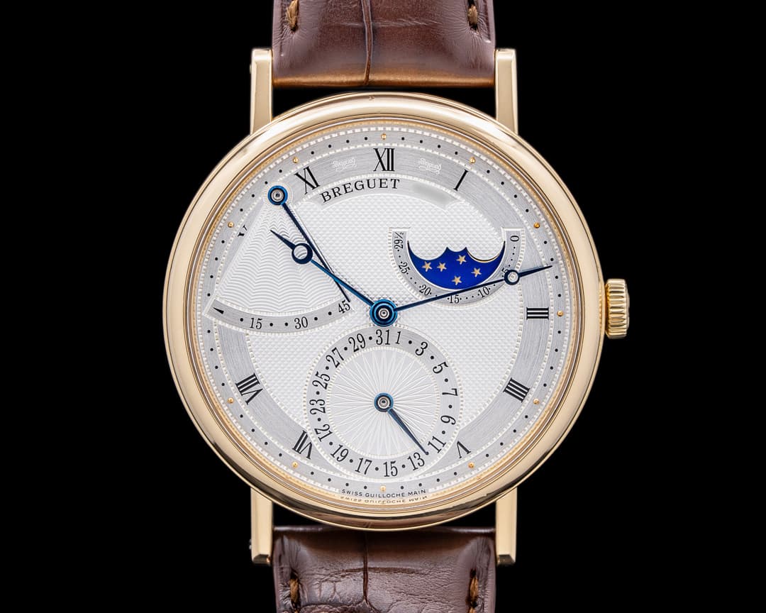 Breguet Classique Power Reserve Moon 18K Yellow Gold