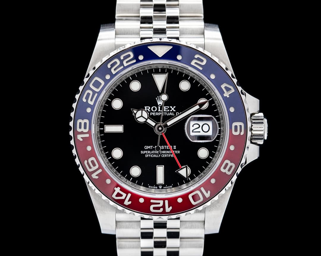 Rolex GMT Master II Ceramic 126710 "Pepsi" SS / Jubilee