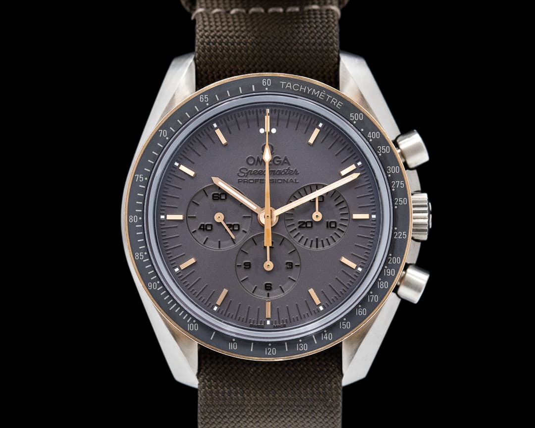 Omega Apollo 11 Speedmaster Moonwatch Titanium / 18K Rose Gold