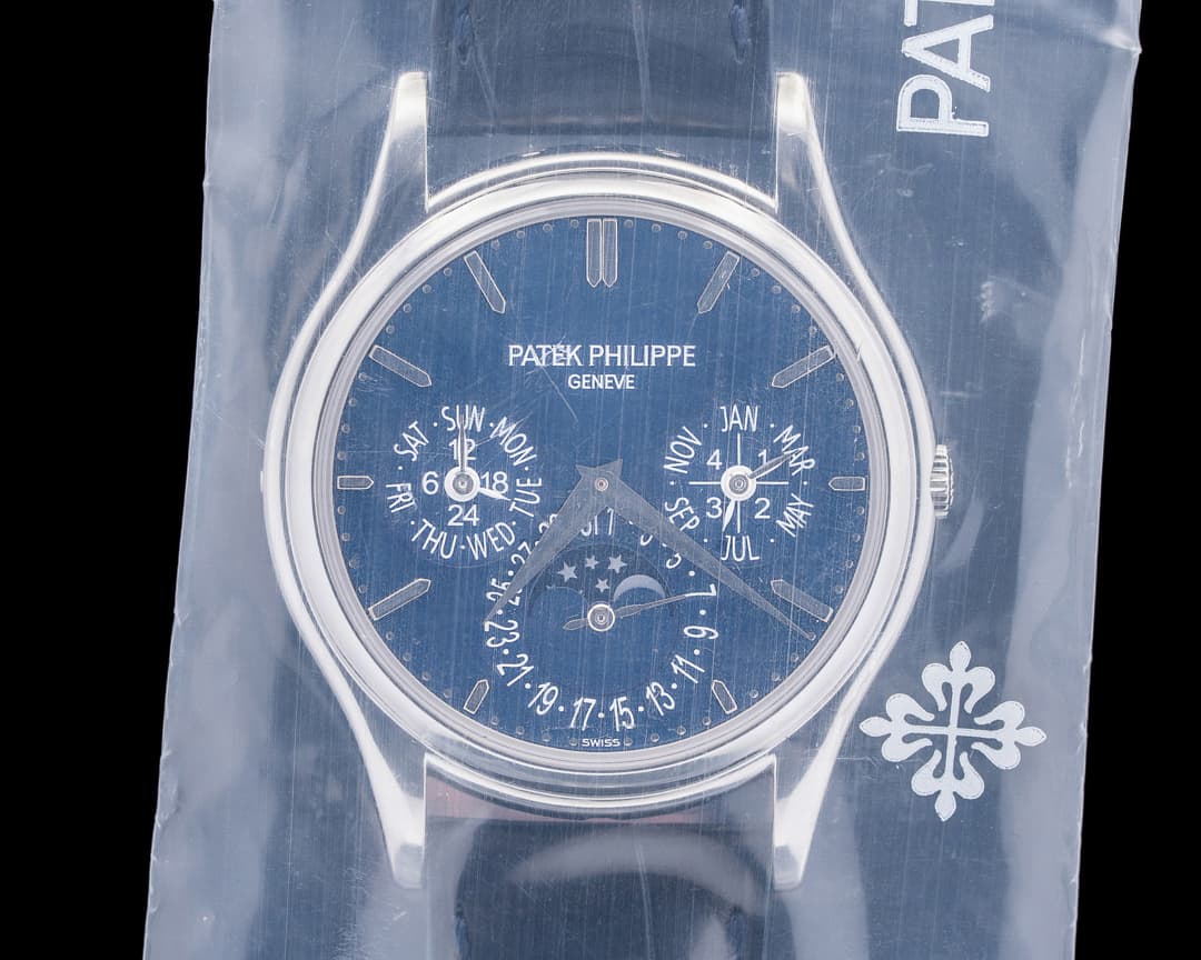 Patek Philippe Perpetual Calendar Platinum Blue Dial 5140P SEALED