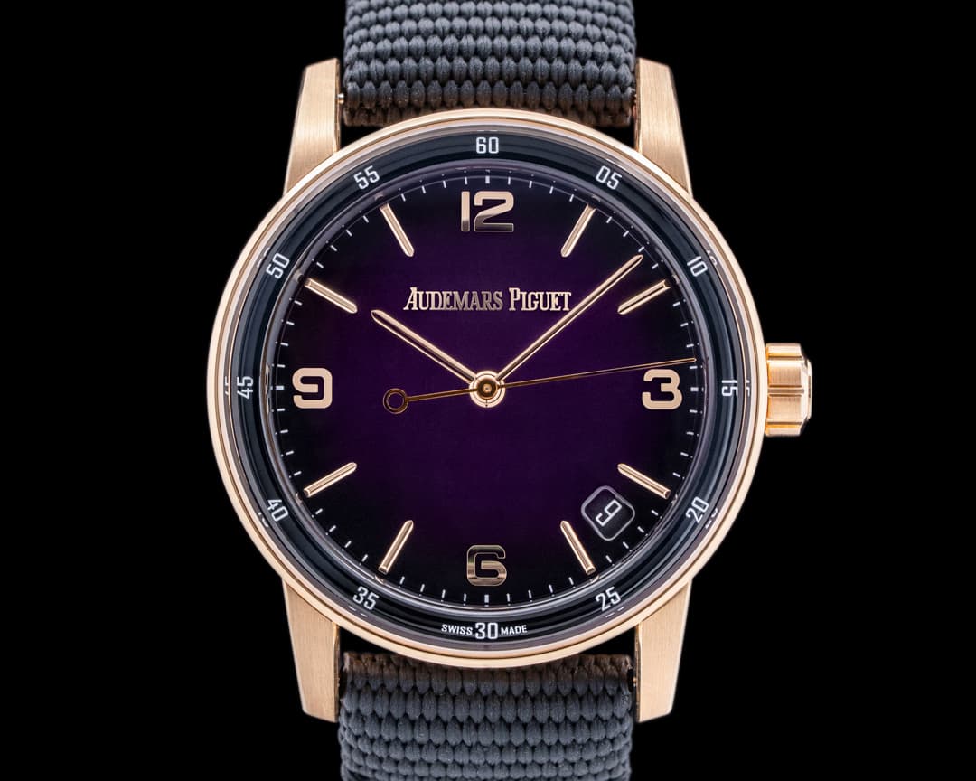 Audemars Piguet Code 11:59 Automatic 18k Rose Gold / Smoked Purple Dial