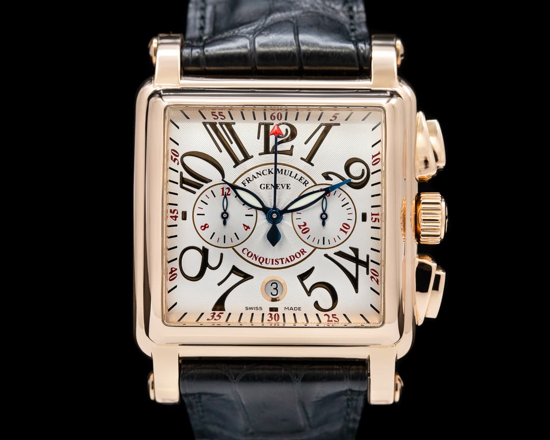 Franck Muller Conquistador Cortez Chronograph 18K Rose Gold