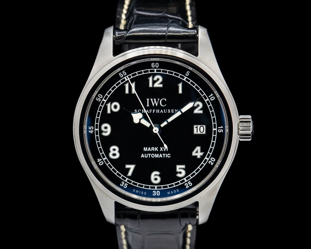 IWC Mark XVI LE for Japan Black Dial SS