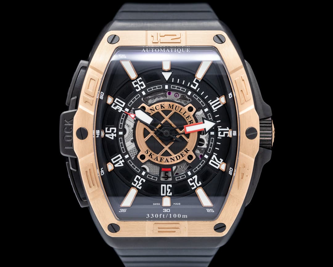 Franck Muller Skafander 18k Rose Gold