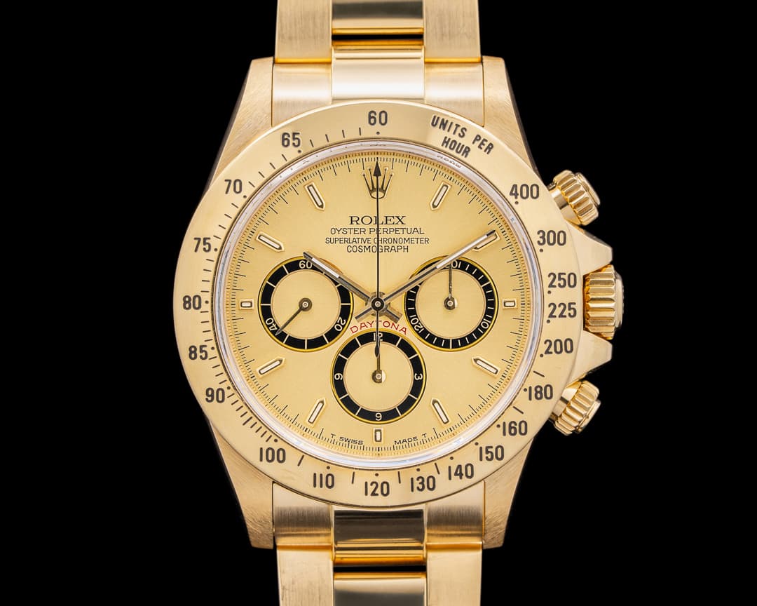 Rolex Daytona Zenith Champagne Dial SHARP "4-Liner" c. 1990