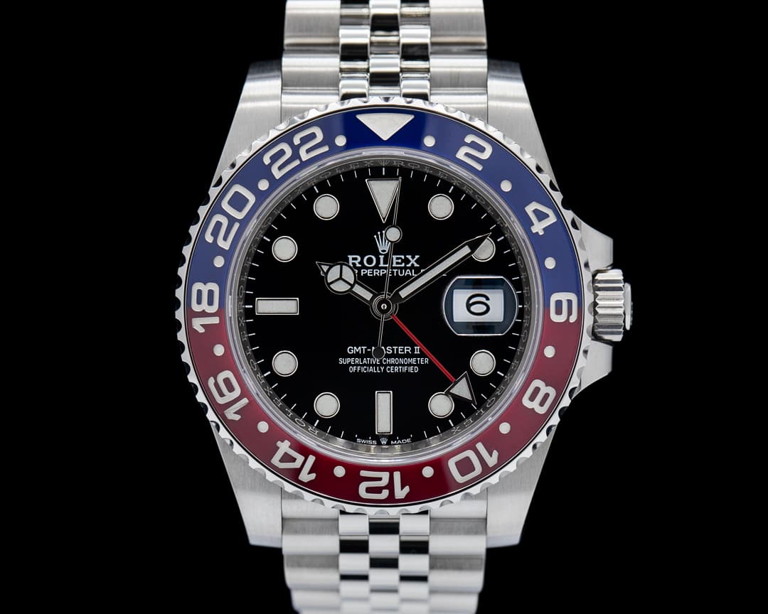 Rolex GMT Master II Ceramic 126710 "Pepsi" SS Jubilee