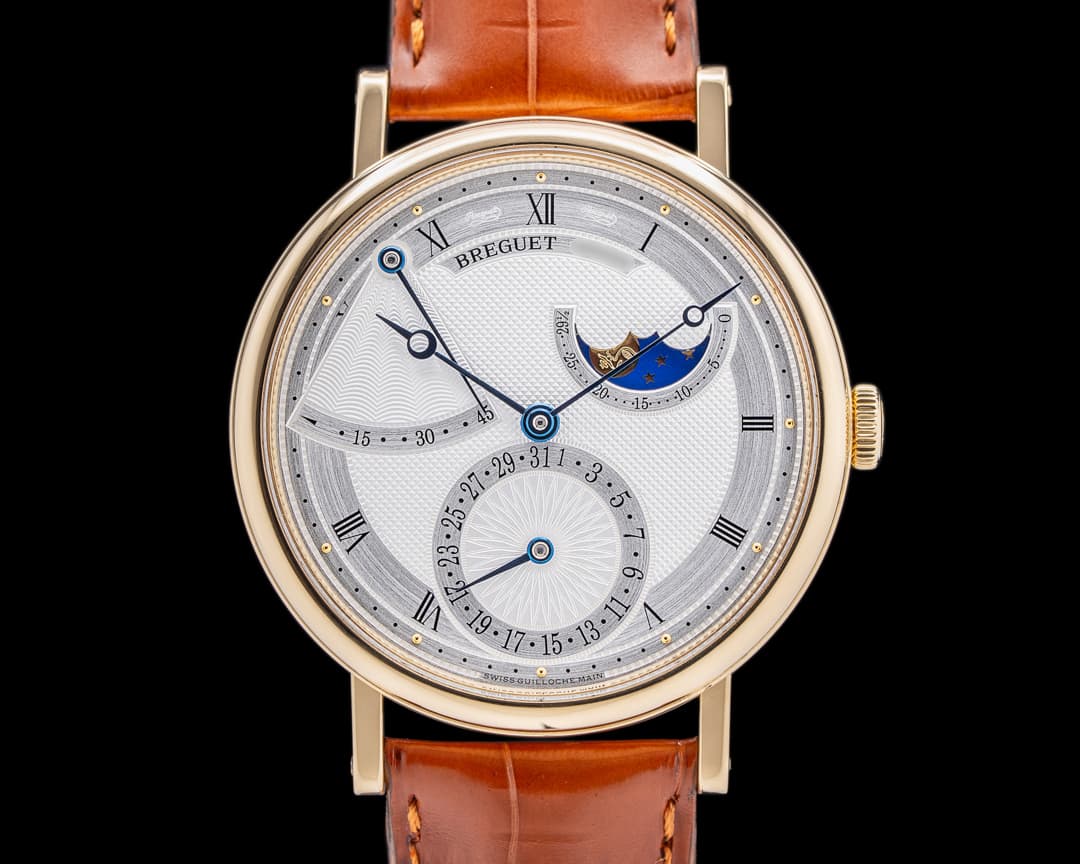 Breguet Classique Power Reserve Moon 18K Yellow Gold