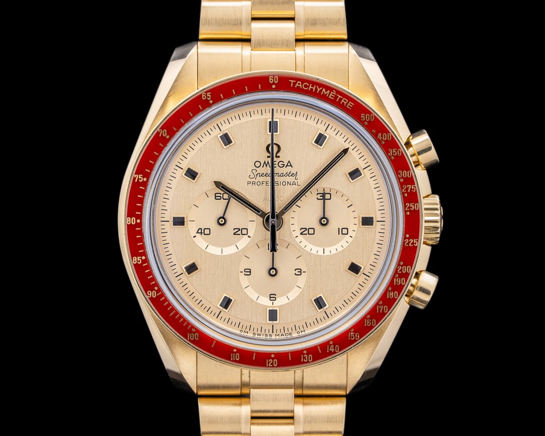 Omega Apollo XI 50th Anniversary Speedmaster 18K Yellow Gold