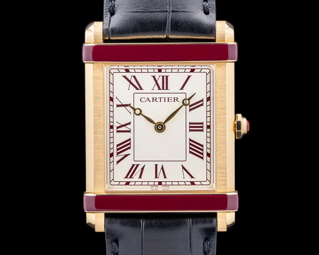 Cartier Tank Chinoise WGTA0204 Yellow Gold Chinese LIMITED