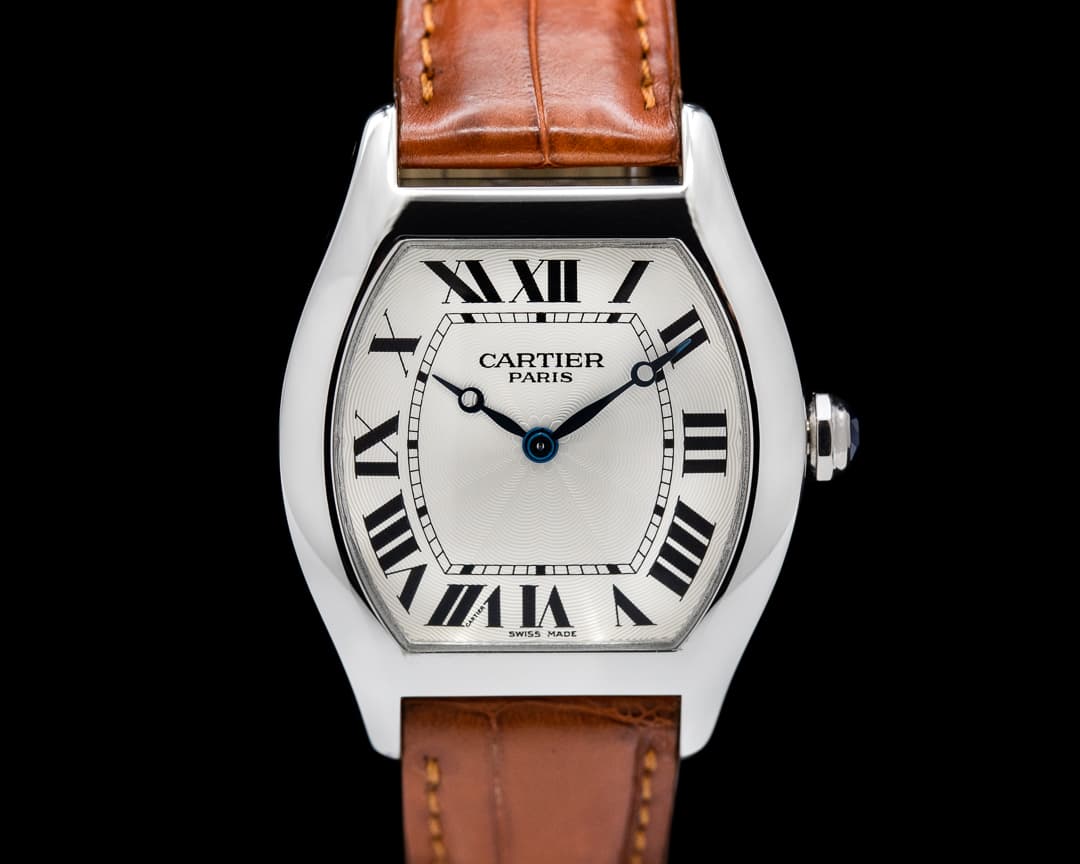 Cartier Privee Collection Tortue 18K Platinum