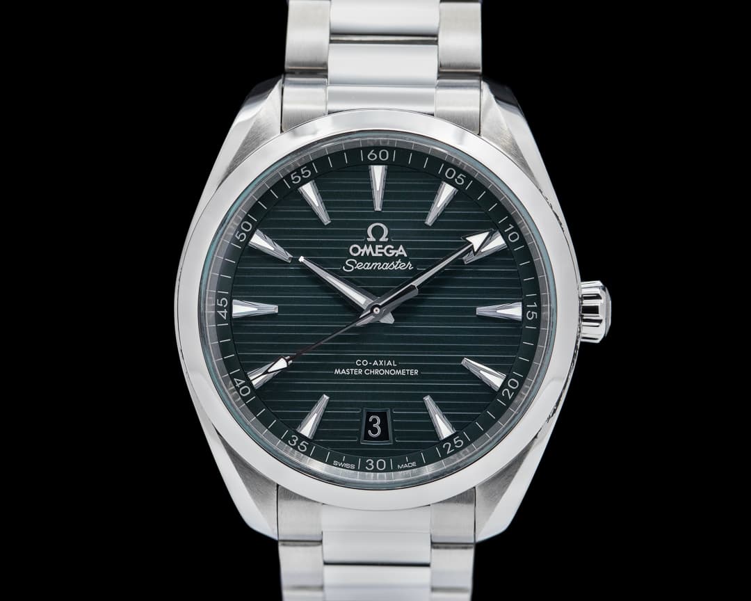 Omega Seamaster Aqua Terra Co-Axial Master Green Dial SS / SS 41mm