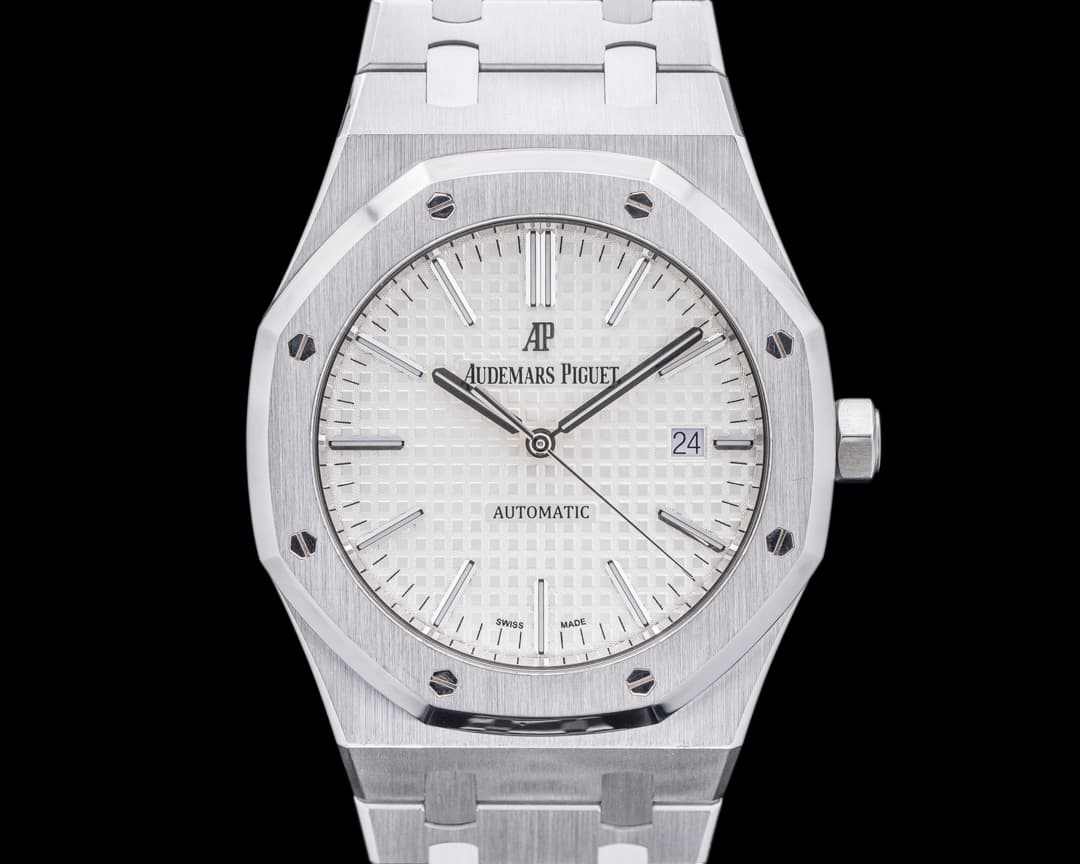 Audemars Piguet Royal Oak 15400 Silver Dial SS FULL SET